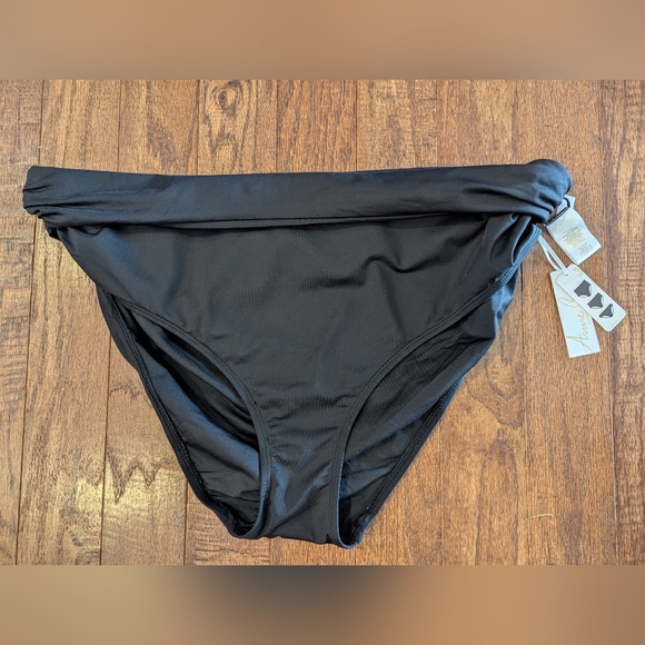 Anne Cole 3 Way Convertible Bottom (High Waist, Fold Over, and Cinched) Size 3x - Picture 2 of 11